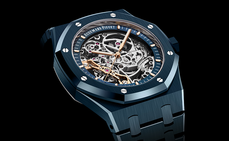 AUDEMARS PIGUET(オーデマ ピゲ) 2025新作 ジュウ渓谷の空をイメージした革新的なセラミックカラーが登場。オーデマ ピゲ「ロイヤル オーク ダブル バランスホイール オープンワーク」「ロイヤル オーク オフショア クロノグラフ」