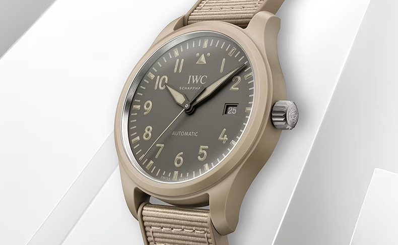 IWC(アイ・ダブリュー・シー) 2025新作 トップガン・コレクションに新しいカラーバリエーションが登場。IWC「パイロット・ウォッチ・オートマティック 41・トップガン・モハーヴェ・デザート」