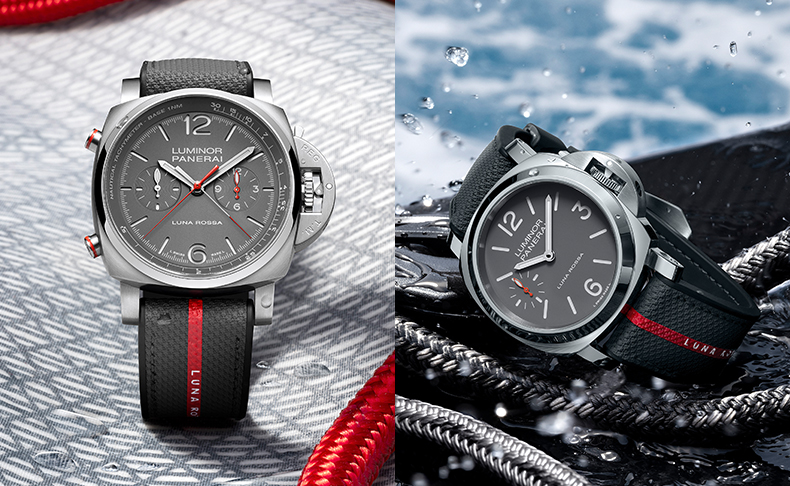 PANERAI(パネライ) 2025新作 パネライとルナ・ロッサとのシナジー。パートナーシップを継続し、2つの新しいルミノールが登場。パネライ「ルミノール クロノ フライバック ルナ・ロッサ」「ルミノール ルナ・ロッサ」
