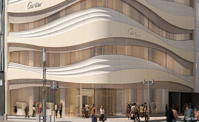 Cartier(カルティエ) 日本初となるレジデンスを併設した「カルティエ 銀座4丁目ブティック」が2025年9月19日(金)にオープン
