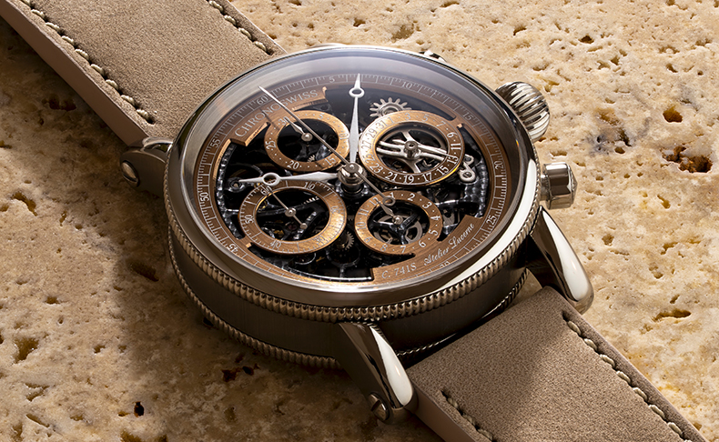 CHRONOSWISS(クロノスイス) 2025新作 スケルトン・クロノグラフの30年にわたる熟練の技。クロノスイス「オーパス クロノグラフ ダカール」