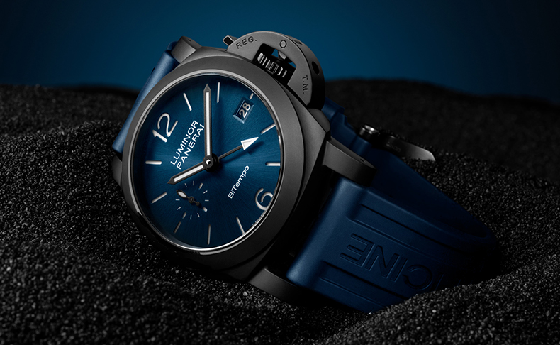 PANERAI(パネライ) 2025新作 パネライの海のスピリットとモダンなセラミックが融合。パネライ「ルミノール GMT チェラミカ」