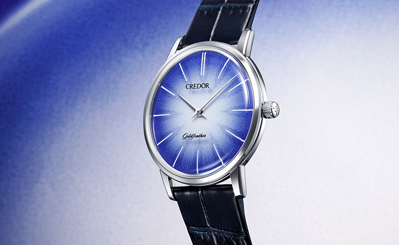 CREDOR(クレドール) 2026新作 伊万里鍋島焼の美しさの新境地に至る限定モデルが登場。クレドール「ゴールドフェザー 伊万里鍋島焼ダイヤル 限定モデル」