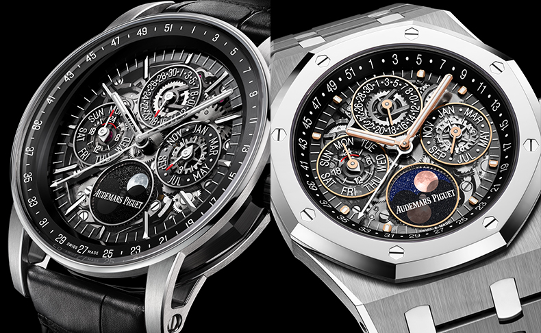 AUDEMARS PIGUET(オーデマ ピゲ) 2026新作 新世代のオープンワーク パーペチュアルカレンダー。オーデマ ピゲ「CODE 11.59 バイ オーデマ ピゲ パーペチュアルカレンダー オープンワーク」「ロイヤル オーク パーペチュアルカレンダー オープンワーク」