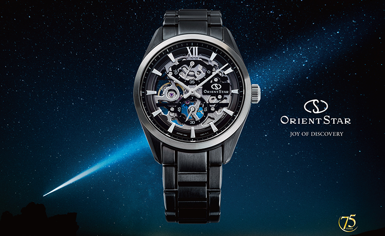 ORIENT STAR(オリエントスター) 2026新作 オリエントスターから75周年記念モデル「M34 F8 スケルトン ハンドワインディング」新登場