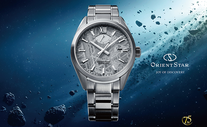 ORIENT STAR(オリエントスター) 2026新作 オリエントスターからメテオライト文字板の75周年記念モデル「M34 F8 デイト」新登場