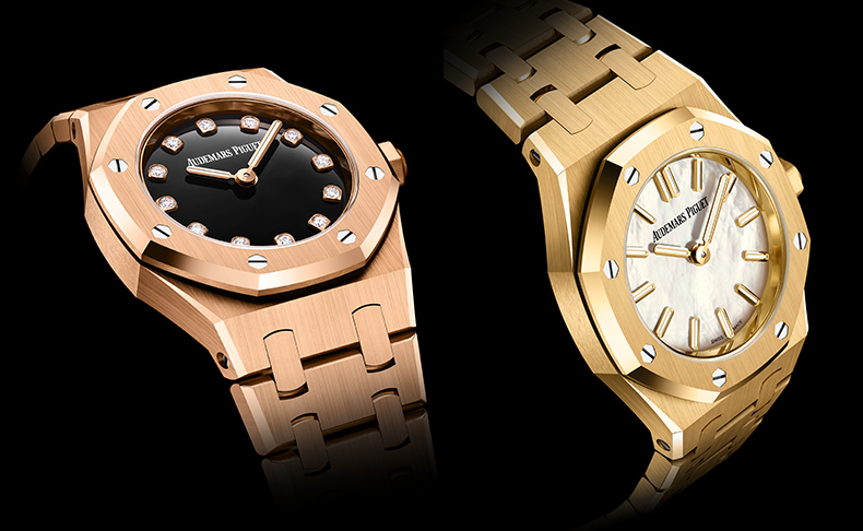 AUDEMARS PIGUET(オーデマ ピゲ) 2026新作 オーデマ ピゲ「ロイヤル オーク ミニ クォーツ」にストーンダイヤルの新作2モデルが登場