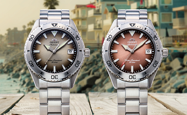 ORIENT(オリエント) 2026新作 オリエントから「オリエントマコ 40」シリーズに新鮮なグラデーションカラー文字板を採用する新作が登場