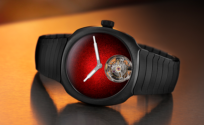 H.Moser & Cie.(H.モーザー) 2026新作 H.モーザーが切り拓く、新たな創造の領域。H.モーザー「ストリームライナー・トゥールビヨン コンセプト セラミック」