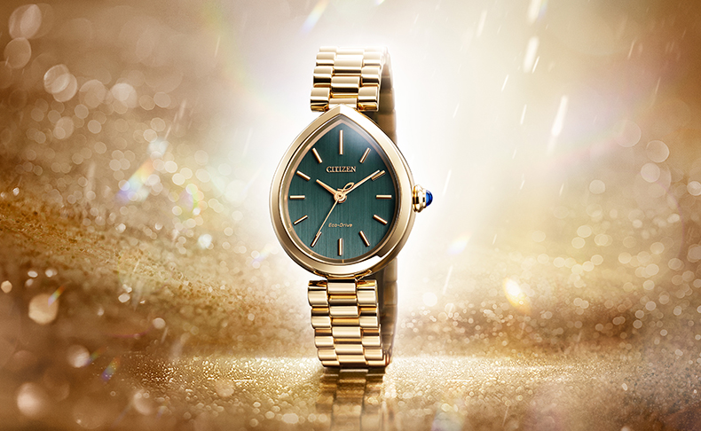 CITIZEN(シチズン) 2026新作 「シチズン エル」より、雨の雫をイメージしたジュエリーライクな新作が登場