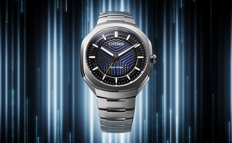 CITIZEN(シチズン) 2026新作 エコ・ドライブ50周年記念限定モデル。立体的にスリットが重なり合う多層文字板の光発電腕時計「Eco-Drive PHOTON」