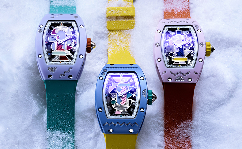 RICHARD MILLE(リシャール・ミル) 2026新作 コレクションの最終章。リシャール・ミル「RM 07-01 オートマティック カラーセラミックス」2026 コレクション