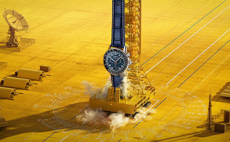 BREITLING(ブライトリング) 2026新作 オービタル素材：メテオライト文字盤を使用した限定モデル。ブライトリング「ナビタイマー B02 クロノグラフ 41 コスモノート アルテミス II」