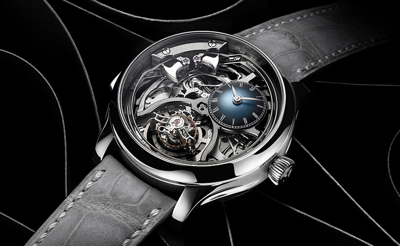 H.Moser & Cie.(H.モーザー) 2026新作 開かれた造形、響く音色。H.モーザー「エンデバー・ミニッツリピーター シリンドリカル トゥールビヨン スケルトン」