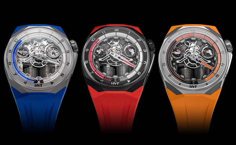 HYT(エイチ・ワイ・ティ) 2026新作 HYTが、ハイドロメカニカル・スポーツウォッチの「S1」コレクションより、新色3色を発表