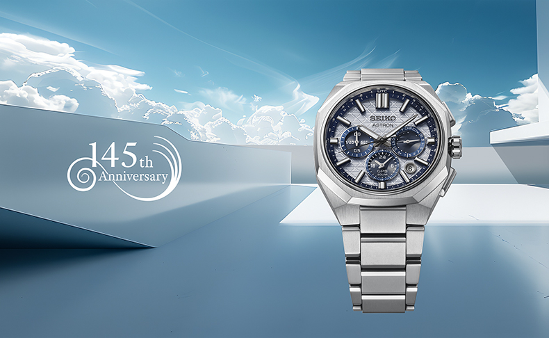 ASTRON(アストロン) 2026新作 セイコー創業145周年を記念して、セイコー アストロンより新開発のデュアルタイム・クロノグラフが限定モデルとレギュラーモデルで登場 ～ボタン操作一つでバンド交換可能な新機構「スマートスイッチ®」を装備～