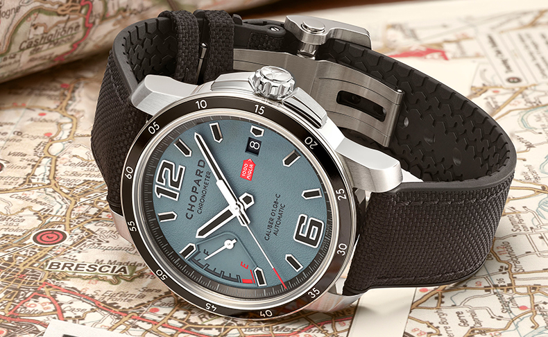 CHOPARD(ショパール) 2026新作 精度と力強さ、そしてイタリアンレーシングスピリットを体現するステートメント。ショパール「ミッレ ミリア GTS パワーコントロール グリージョ‐ブルー － 2026 レーシング エディション」