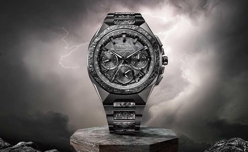 CITIZEN(シチズン) 2026新作 シチズン アテッサより、オールブラックの力強いデザインに結晶チタニウムの個性が際立つ特別な限定モデル「Crystal Octagon（クリスタル オクタゴン）」が登場