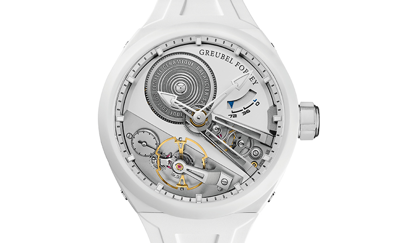 GREUBEL FORSEY(グルーベル・フォルセイ) グルーベル・フォルセイ「バランシエール コンヴェクス S² ホワイトセラミック」にYOSHIDAスペシャルモデル誕生
