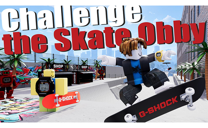 G-SHOCK(ジーショック) “G-SHOCK”が「Roblox」で若年層に向けた新たなブランド体験を提供。時計アイテムや公式ワールドを展開