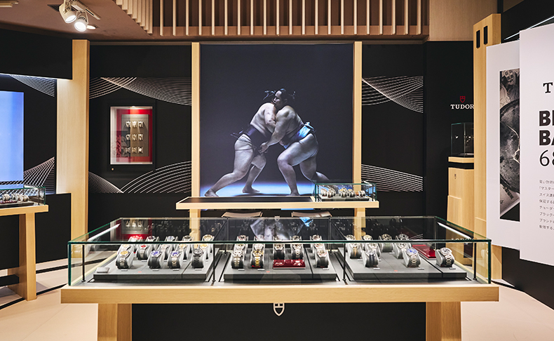 TUDOR(チューダー) 大相撲テーマのチューダー ポップアップストア、大阪で2場所連続開催：“心斎橋場所”＆“大阪高島屋場所”
