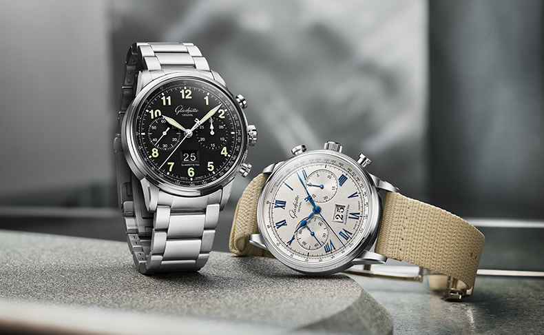 GLASHÜTTE ORIGINAL(グラスヒュッテ・オリジナル) 2026新作 クロノグラフに関するグラスヒュッテの専門知識を現代に受け継ぐ新作。グラスヒュッテ・オリジナル「セネタ・クロノグラフ」