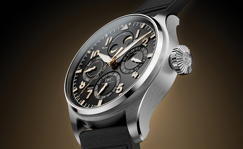 IWC(アイ・ダブリュー・シー シャフハウゼン) 2026新作 メルセデス・ベンツの140年にわたるイノベーションを祝福。IWC「ビッグ・パイロット・ウォッチ・パーペチュアル・カレンダー・プロセット “140 イヤーズ メルセデス・ベンツ」