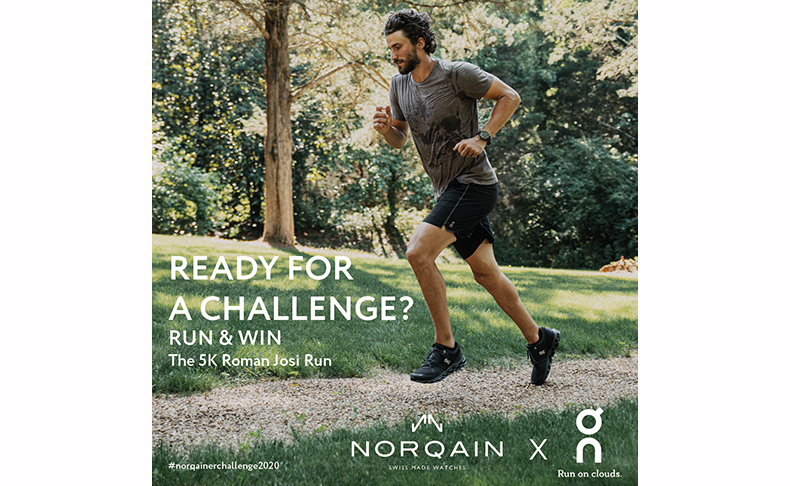 NORQAIN(ノルケイン) あなたの挑戦スピリットを、世界とつなごう「ノルケイナーチャレンジ 2020」。ノルケインがスイス生まれの「On」と挑戦のタッグを組みます。