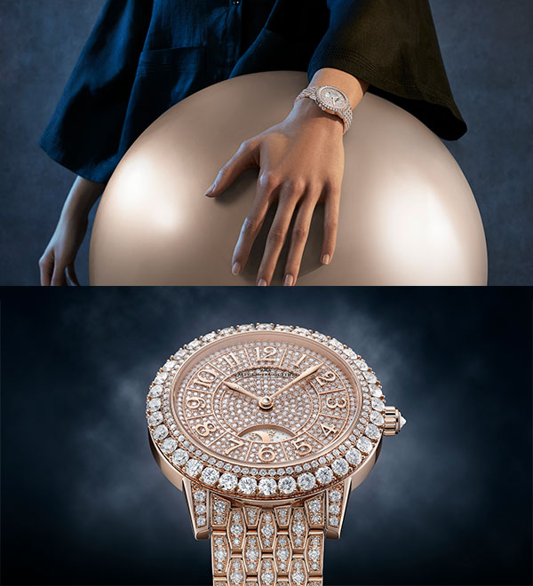 JAEGER-LECOULTRE(ジャガー・ルクルト) 2023新作 文字盤にダイヤモンドを隙間なくセッティングした、きらめく2つの新しいモデル。ジャガー・ルクルト「ダズリング・ランデヴー・ナイト＆デイ」