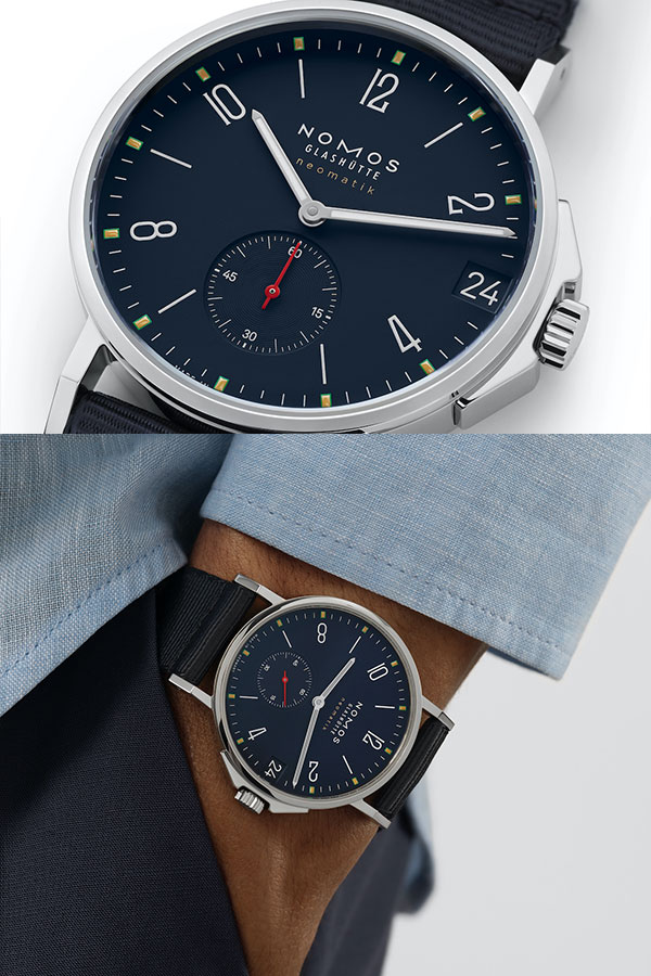 NOMOS Glashütte(ノモス グラスヒュッテ) 2024新作 オールラウンドの魅力を持つ腕時計。ノモス グラスヒュッテ「アホイ・ネオマティック38 デイト アトランティック」