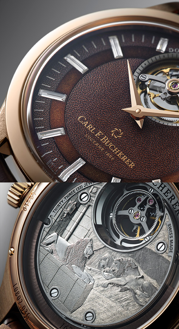 CARL F. BUCHERER(カール F. ブヘラ) カール F. ブヘラのカスタムサービス「CFBマスターラボ」より、日本橋三越限定のユニークピースが誕生。スイス ルツェルンと東京 日本橋を繋ぐ唯一無二の特別な時計