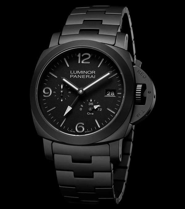 PANERAI(パネライ) 2024新作 マイアミデザインウィークで発表された、控えめなエレガンス。パネライ「ルミノール GMT パワーリザーブ チェラミカ」