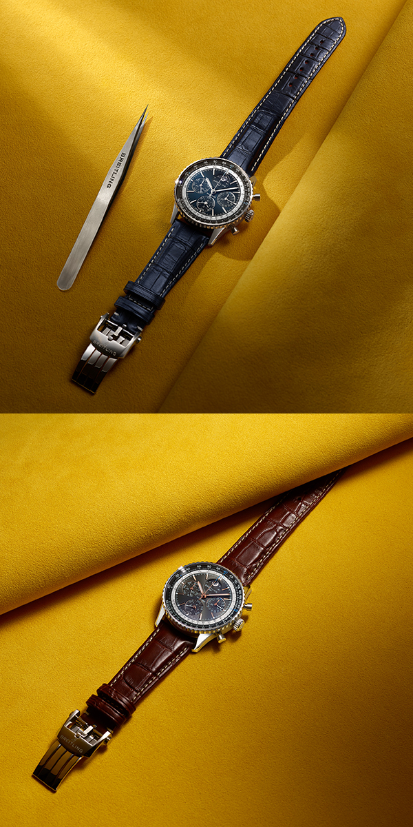 BREITLING(ブライトリング) 2026新作 高高度から着想を得た2つのナビタイマー パーペチュアルカレンダー クロノグラフが登場。ブライトリング「ナビタイマー B19 クロノグラフ 43 パーペチュアルカレンダー」