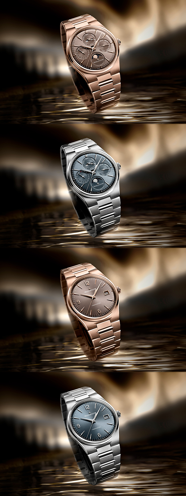 JAEGER-LECOULTRE(ジャガー・ルクルト) 2026新作 一体型メタルブレスレットの洗練されたデザインを通じて、時計製造の精密さを称える新作コレクション。ジャガー・ルクルト「マスター・コントロール・クロノメーター」