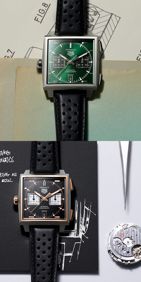 TAG Heuer(タグ・ホイヤー) 2026新作 角型のアイコンをリニューアルした新しい「タグ・ホイヤー モナコ クロノグラフ」