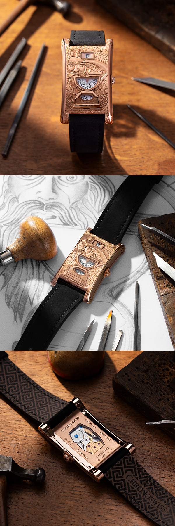 CHRONOSWISS(クロノスイス) 2026新作 針を持たない機械式腕時計の最新作。クロノスイス「ネオ デジター クロノス」