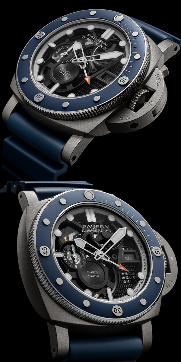 PANERAI(パネライ) 2026新作 現実世界で活躍するスケルトンツールウォッチ。パネライ「サブマーシブル GMT」