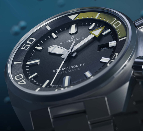 JUNGHANS(ユンハンス) 2026新作 海のために作られた新モデルシリーズ。ユンハンス「アクアリス」