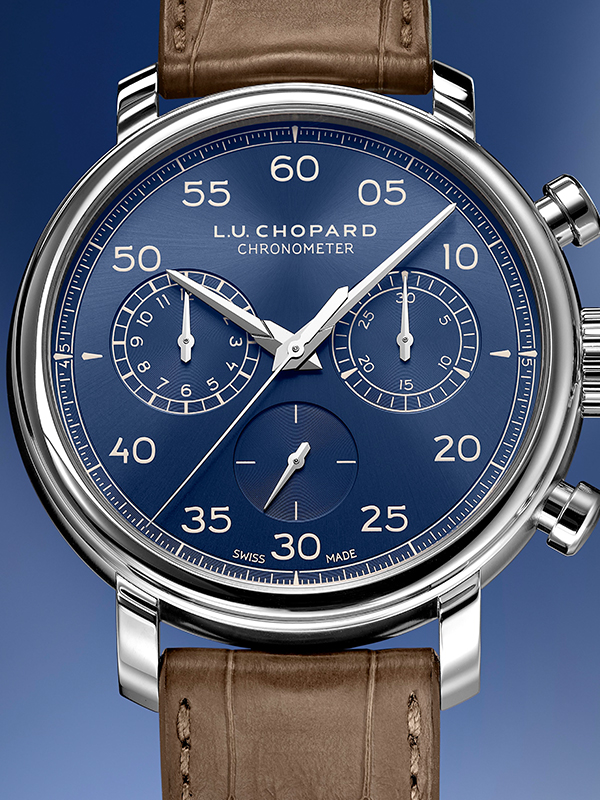 CHOPARD(ショパール) 2026新作 ジュネーブ・シール認定の卓越した仕上げを誇るクロノメーター認定取得のフライバッククロノグラフムーブメントを搭載したタイムピース。ショパール「L.U.C 1963 ヘリテージ クロノグラフ」に希少な新作が登場