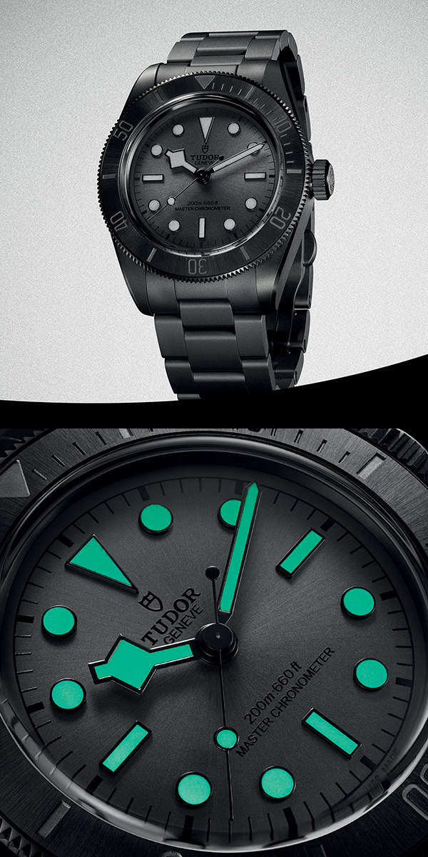 TUDOR(チューダー) 2026新作 オールブラックの美学。チューダー「ブラックベイ セラミック」