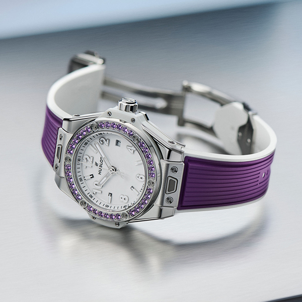 HUBLOT(ウブロ) 2026新作 紫が時を美しく彩る。ウブロ、アメジストパープルの「ビッグ・バン ジョイフル」を発表