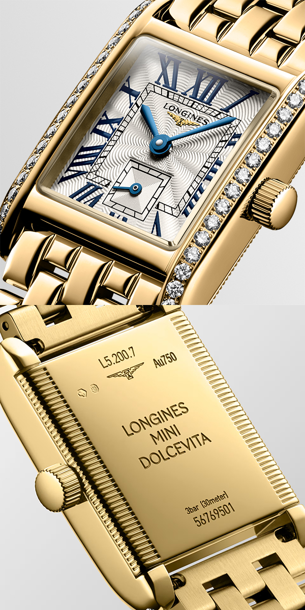 LONGINES(ロンジン) 2024新作 ゴールドに輝く「ロンジン ミニ ドルチェヴィータ」誕生