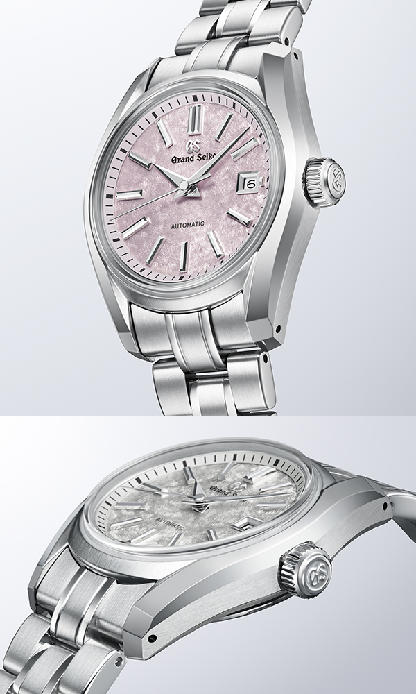 Grand Seiko(グランドセイコー) 2025新作 桜をモチーフに日本特有の季節の移ろいをダイヤルに表現した、「62GS」の小型メカニカルモデルが誕生。グランドセイコー「STGK031」「STGK033」