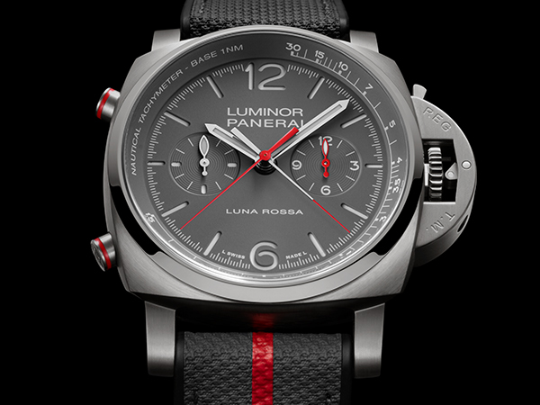 PANERAI(パネライ) 2025新作 パネライとルナ・ロッサとのシナジー。パートナーシップを継続し、2つの新しいルミノールが登場。パネライ「ルミノール クロノ フライバック ルナ・ロッサ」「ルミノール ルナ・ロッサ」