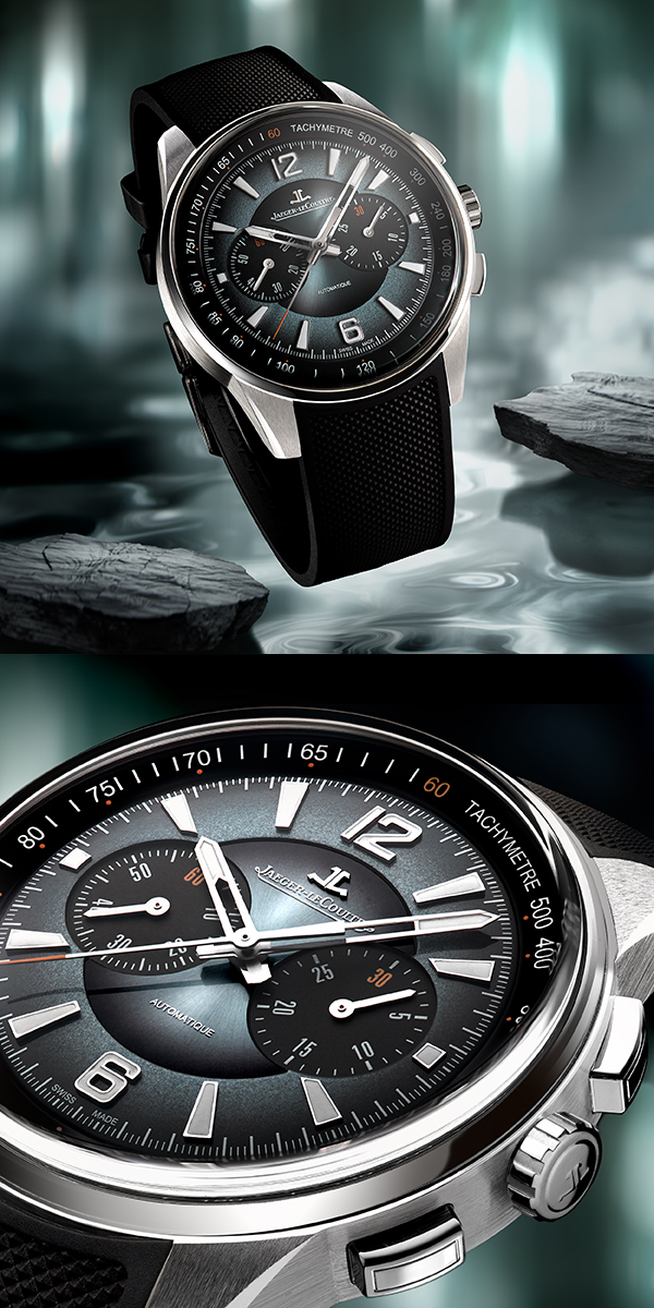 JAEGER-LECOULTRE(ジャガー・ルクルト) 2025新作 オーシャングレーのラッカーを施した新ダイヤル。ジャガー・ルクルト「ポラリス・クロノグラフ」