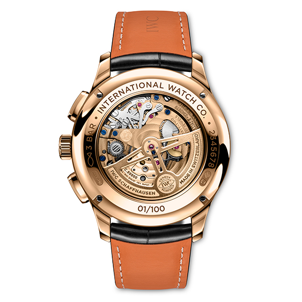 IWC(アイ・ダブリュー・シー) 2025新作 オブシディアンカラーの文字盤を備えた18 ct Armor Gold®のIWC「ポルトギーゼ・ トゥールビヨン・レトログラード・クロノグラフ」が登場