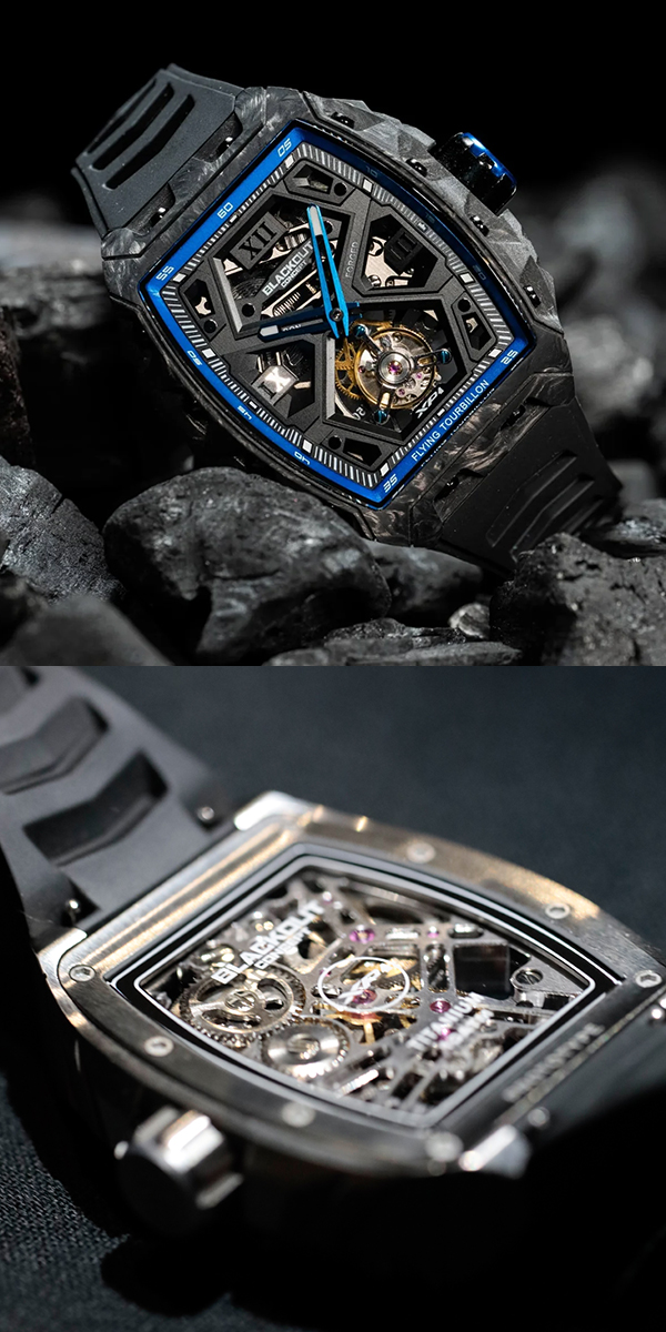 BLACKOUT WATCHES(ブラックアウト ウォッチズ) スイス時計ブランド「BLACKOUT WATCHES」が日本初上陸。革新的な“手の届く”トゥールビヨンを発売