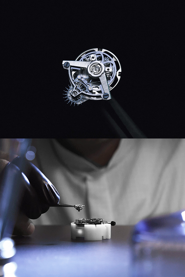 ULYSSE NARDIN(ユリス・ナルダン) 2025新作 神秘と卓越性の出会い。知覚に挑戦し、エンジニアリングを再定義するハイ・ホロロジー複雑機構モデル。ユリス・ナルダン「ブラスト フリーホイール マイユショール」