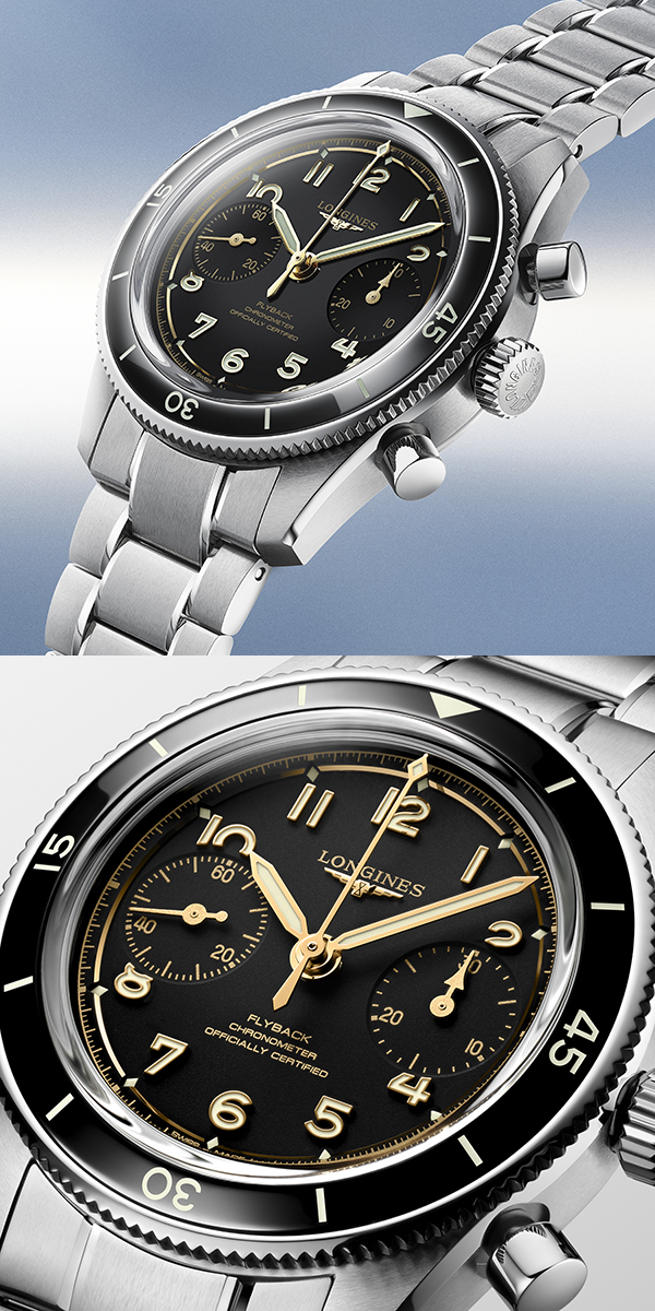 LONGINES(ロンジン) 2025新作 パイロットウォッチ＆クロノグラフの先駆者、ロンジンから手巻きムーブメント搭載の新モデル「ロンジン スピリット パイロット フライバック」と、洗練の3針モデル「ロンジン スピリット パイロット」が登場