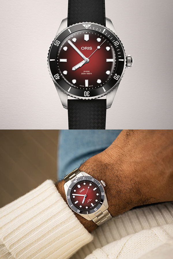 ORIS(オリス) 2025新作 オリス「オリス×レッドバ ー ダイバーズ リミテッドエディション II」